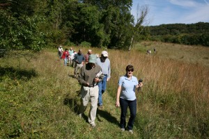 Field work at Bamforth Wildlife Preserve